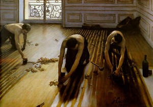 Gustave Caillebotte - The Floor Scrapers aka The Floor Strippers