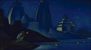 Nicholas Roerich - Lights on the Ganges 1