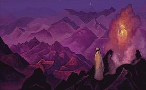 Nicholas Roerich - Mohammed on Mt Hira 1932