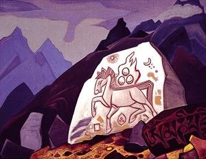 Nicholas Roerich - White Stone