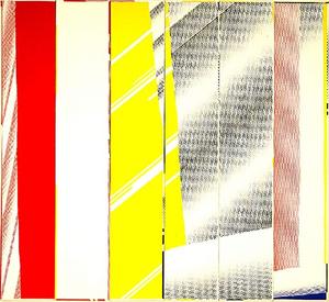 Roy Lichtenstein - Mirror in Six Panels