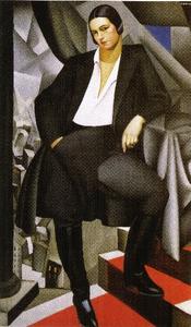 Tamara De Lempicka - Portrait of the Duchess of Hall