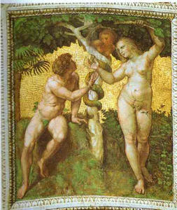 Raphael (Raffaello Sanzio Da Urbino) - Adam and Eve