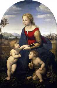 Raphael (Raffaello Sanzio Da Urbino) - La Belle Jardiniere