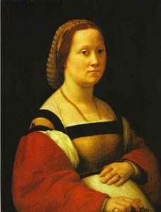 Raphael (Raffaello Sanzio Da Urbino) - Portrait of a Pregnant Woman