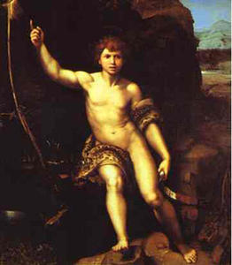 Raphael (Raffaello Sanzio Da Urbino) - The Boy Baptist in the Desert
