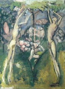 Marcel Duchamp - Young Girl and Man in Spring