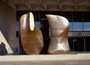 Henry Moore - Knife Edge Mirror Two Piece