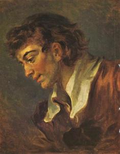 Jean-Honoré Fragonard - Head of a Young Man