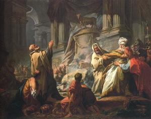Jean-Honoré Fragonard - Jeroboam Sacrificing to the Idols