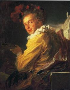 Jean-Honoré Fragonard - Portrait de Fantasie, Monsieur de la Breteche