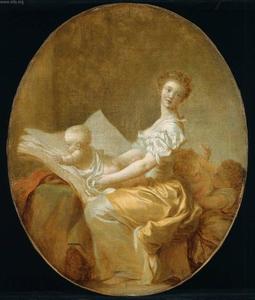 Jean-Honoré Fragonard - The mother and the children