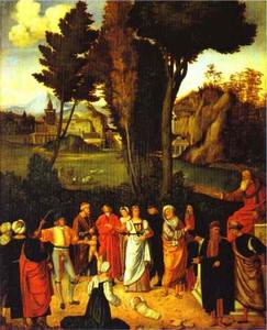 Giorgione (Giorgio Barbarelli Da Castelfranco) - The Judgment of Solomon