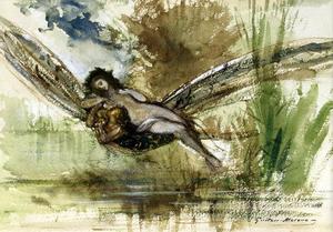 Gustave Moreau - The Dragonfly