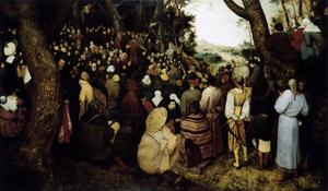 Pieter Bruegel The Elder - The Sermon of St. John the Baptist