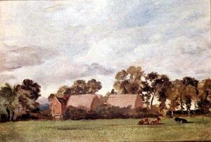 John Constable - A Suffolk Landscape