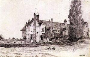 John Constable - Overbury Hall, Suffolk