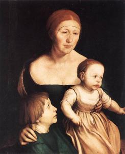 Hans Holbein The Younger - The Artist-s Family