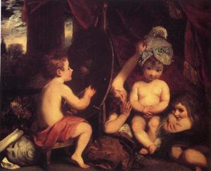 Sir Joshua Reynolds - The Infant Academy