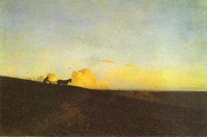 Isaak Ilyich Levitan - Evening in the field