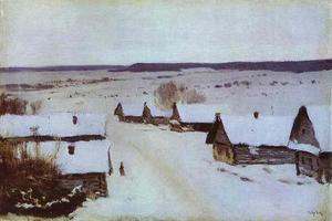 Isaak Ilyich Levitan - Village in Winter