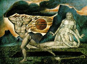 William Blake - The Body of Abel Found by Adam and Eve