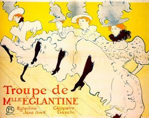 Henri De Toulouse Lautrec - De mlle eglantine