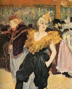 Henri De Toulouse Lautrec - The clown Cha-U-Kao at the Moulin Rouge