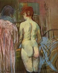 Henri De Toulouse Lautrec - Two girls