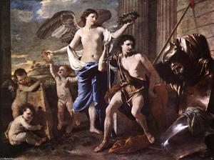 Nicolas Poussin - The Triumph of David