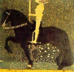 Gustave Klimt - Gold Cavalier