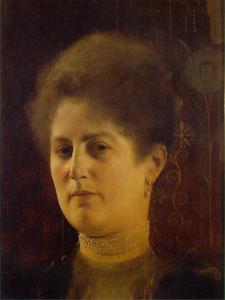 Gustave Klimt - Portrait of a Lady (Frau Heymann)