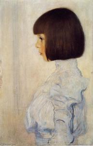 Gustave Klimt - Portrait of Helene Klimt