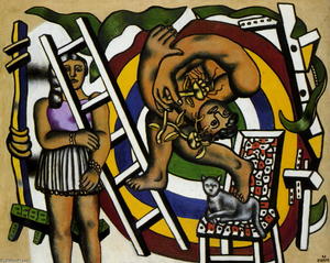 Fernand Leger - The acrobat and his partner
