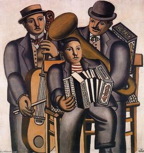 Fernand Leger - The three musicians