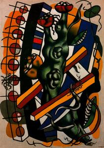 Fernand Leger - The tree on the stairs