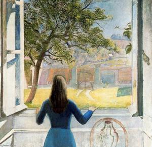 Balthus (Balthasar Klossowski) - Girl at the Window