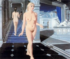 Paul Delvaux - The Staircase