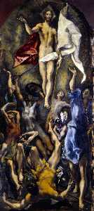 El Greco (Doménikos Theotokopoulos) - The Resurrection