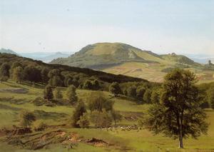 Albert Bierstadt - Landscape. Hill and Dale