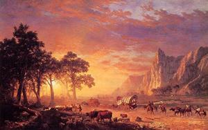 Albert Bierstadt - The Oregon Trail