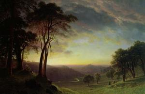Albert Bierstadt - The Sacramento River Valley