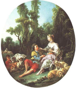François Boucher - Are They Thinking About the Grape