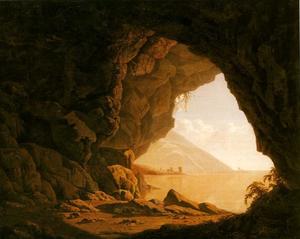 Joseph Wright Of Derby - A Cavern, Morning
