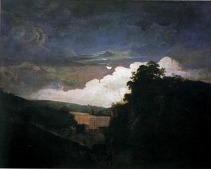 Joseph Wright Of Derby - Arkwright-s Cotton Mills by Night