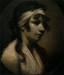 Joseph Wright Of Derby - Harriet Wright, the Artist-s Daughter