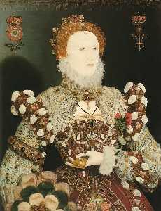 Nicholas Hilliard - Elizabeth I, the Pelican portrait