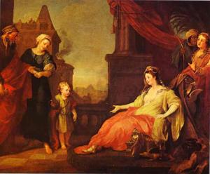 William Hogarth - Moses Brought to Pharoah-s Daughter