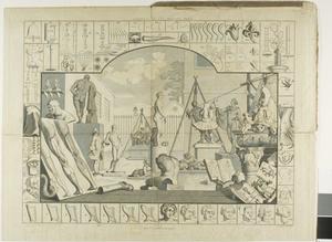 William Hogarth - Plate one, from The Analysis of Beauty