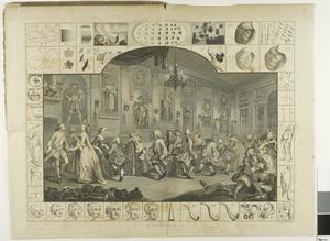 William Hogarth - Plate two, from The Analysis of Beauty